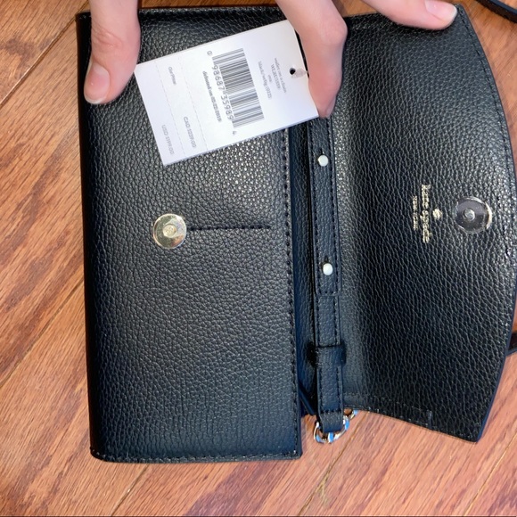 NWT Kate Spade ♠️  Black crossbody ♠️ - Picture 4 of 7